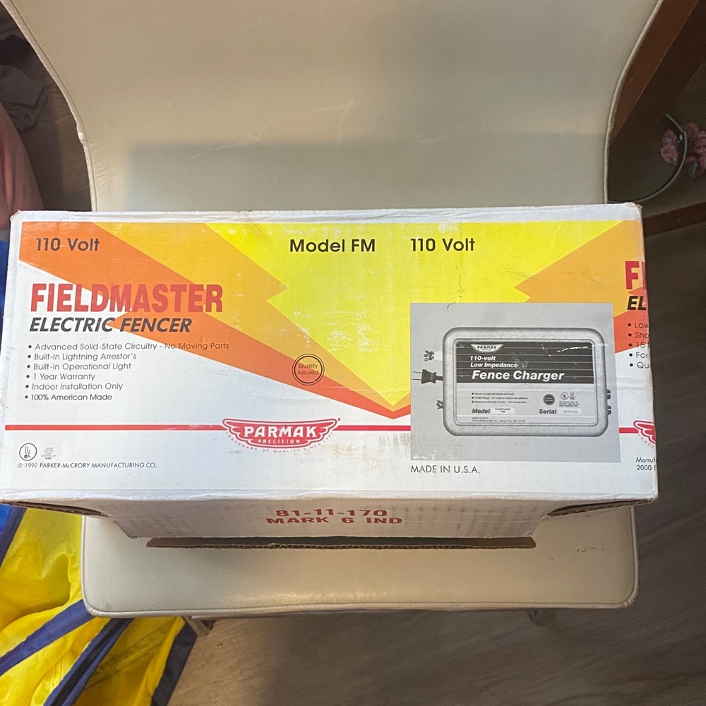 Parmak Fieldmaster Electric Fence Charger